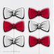 6 Noeuds Papillons Duo Chic Photobooth Accessoires