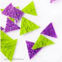 Confettis de Table Triangles Design Paillettes (80 pièces)