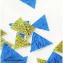 Confettis de Table Triangles Design Paillettes 3 (80 pièces)
