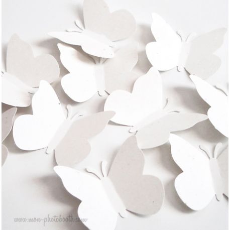 Confettis de Table Papillons Chic (70 pièces)