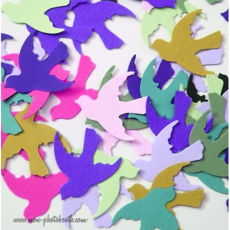 Confettis de Table Oiseaux Multicolore 1 (100 pièces)