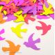 Confettis de Table Oiseaux Neon Colors (100 pièces)