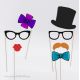 Lady and Gentleman Party - Taille Enfant - Photobooth Accessoires