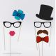Lady and Gentleman Party - Taille Enfant - Photobooth Accessoires