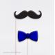 Noeud Papillon et Moustache - Taille Enfant - Photobooth Accessoires