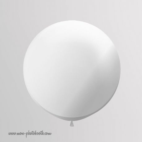 Maxi Ballon Blanc (1mètre)