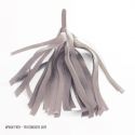 Pompon Franges Tassel - Gris - Papier Soie pour Guirlande DIY