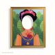 Cadre Photobooth Mariage - Tableau Frida Kahlo